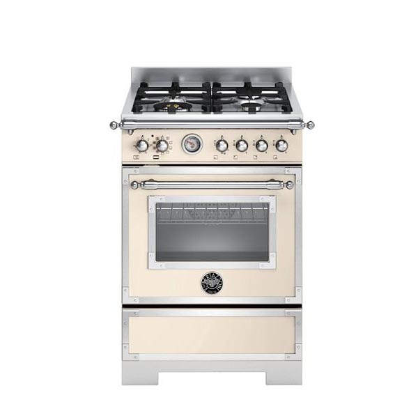 Bertazzoni HER64L1EAVT2 Heritage Dual Fuel Cooker