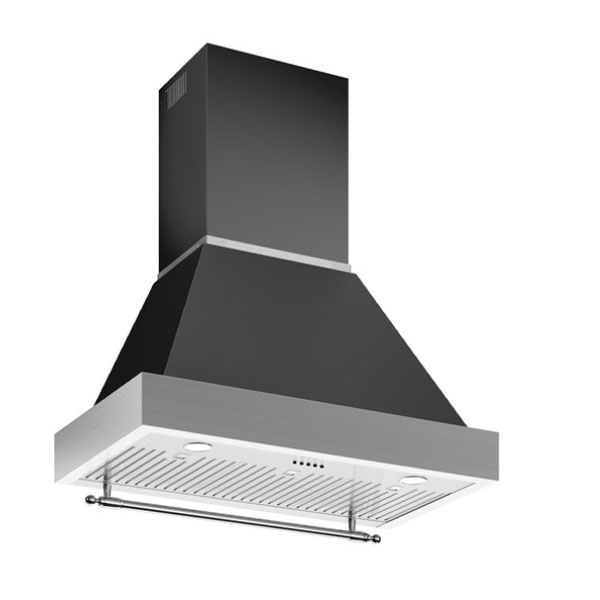 Bertazzoni KC36HERTNE + K100HERTX Chimney Hood