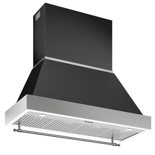 Bertazzoni KC48HERTNE + K120HERTX Chimney Hood