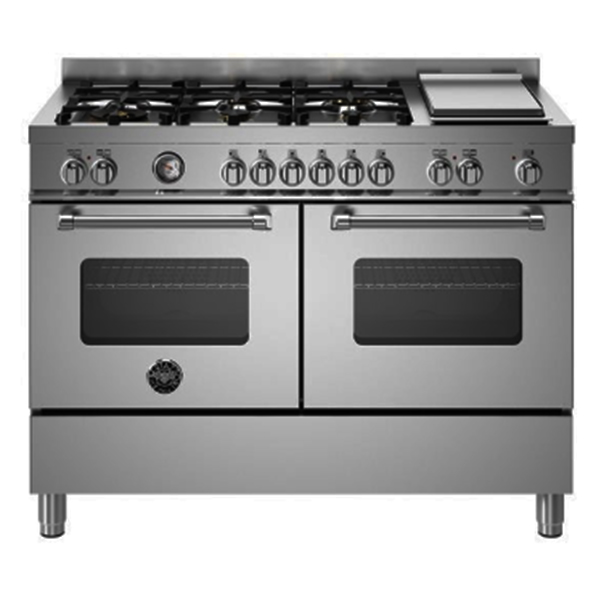Bertazzoni Master Deluxe MAS126G2EXT Dual Fuel Range Cooker