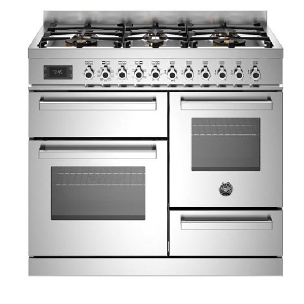 Bertazzoni PRO106L3EXT2 Professional Dual Fuel Range Cooker