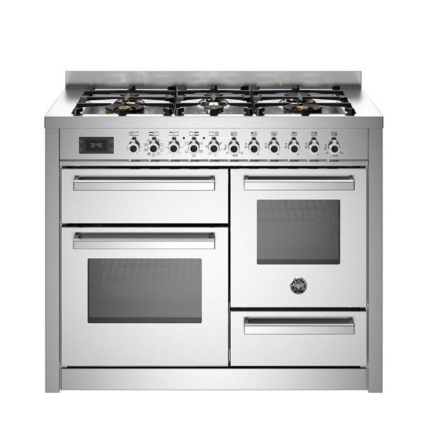 Bertazzoni PRO116L3EXT2 Professional Dual Fuel Range Cooker