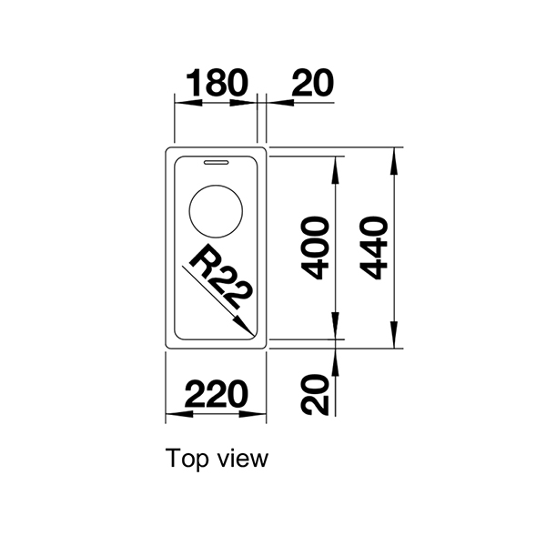 Blanco ANDANO 180 U Sink- top view.jpg