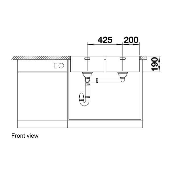 Blanco ANDANO 400400IF Sink-front view.jpg