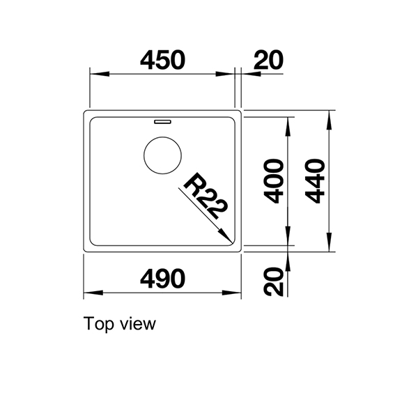 Blanco ANDANO 450-U Sink-top view.jpg