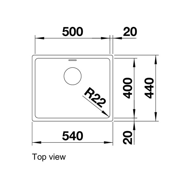 Blanco ANDANO 500-U Sink-top view.jpg