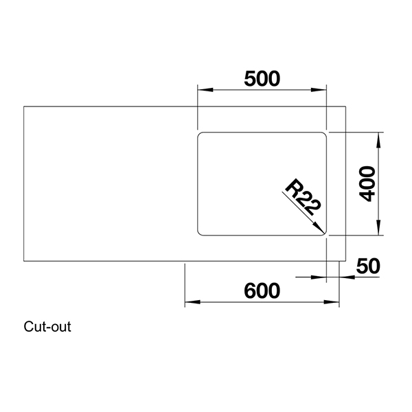Blanco ANDANO 500-U Sink-cutout view.jpg