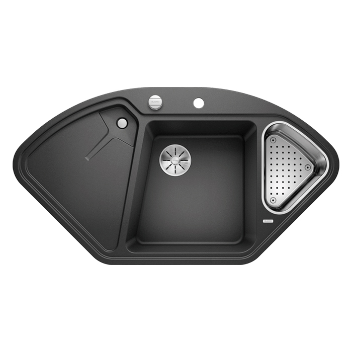 Blanco Delta II Silgranit RH Bowl Inset Sink - 523656