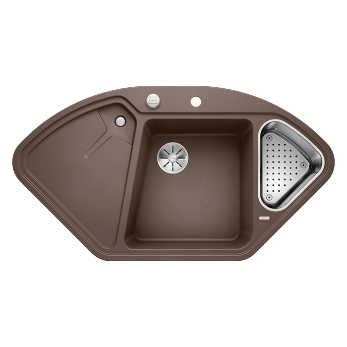 Blanco Delta II Silgranit RH Bowl Inset Sink - 523669