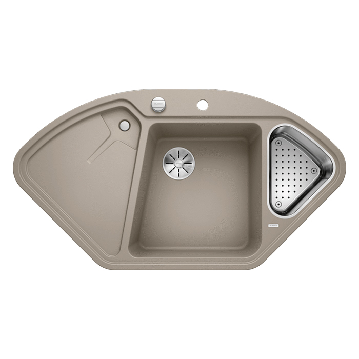 Blanco Delta II Silgranit RH Bowl Inset Sink - 523666
