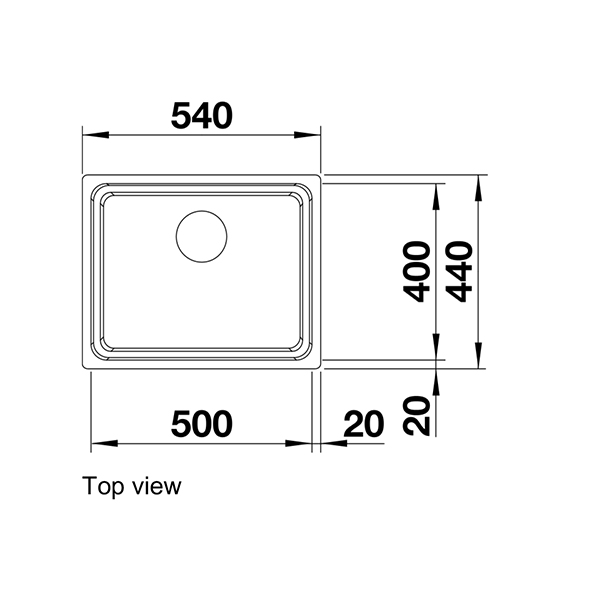 Blanco ETAGON 500-IF Sink-top view.jpg