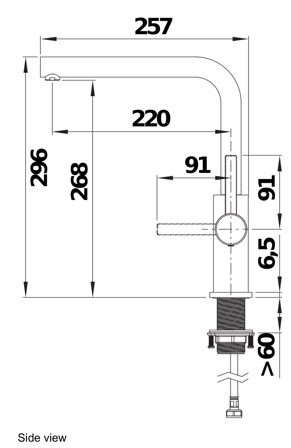 Blanco Lanora Twin Tap-side view.jpg