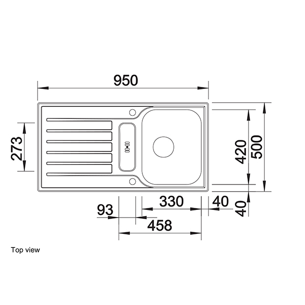 Blanco LANTOS5S-IF Sink-front view.jpg