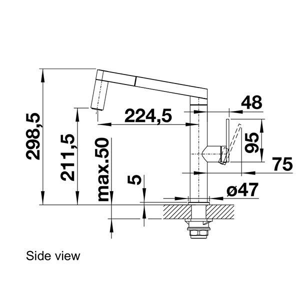 Blanco PANERAS Tap-top view.jpg