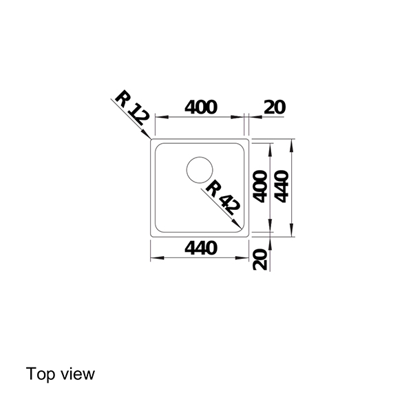 Blanco SOLIS400U Sink-top view.jpg