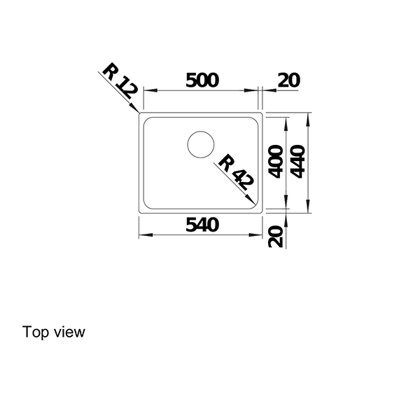 Blanco Solis 500U Sink-top view.jpg