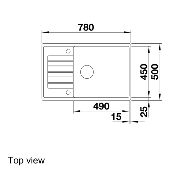 Blanco ZIAXL6SCompactSILG Sink-top.jpg