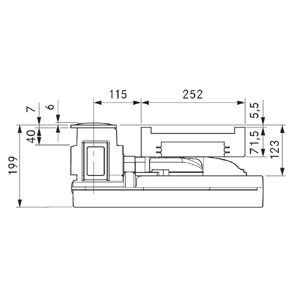 Bora PKAS3AB Domino Downdraft inc Integrated Fan