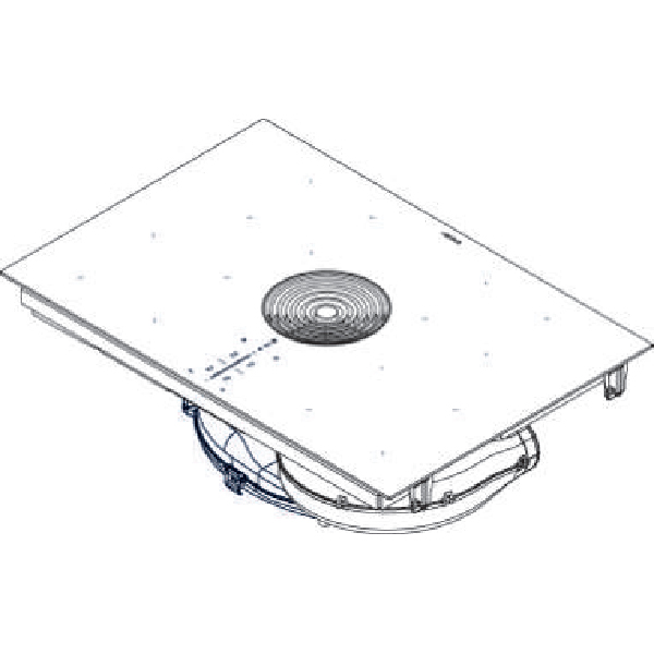 Bora PURA2 Pure Venting Surface Induction Hob