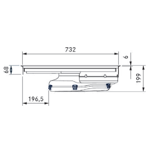 Bora PURU2R Pure Rough Venting Surface Induction Hob