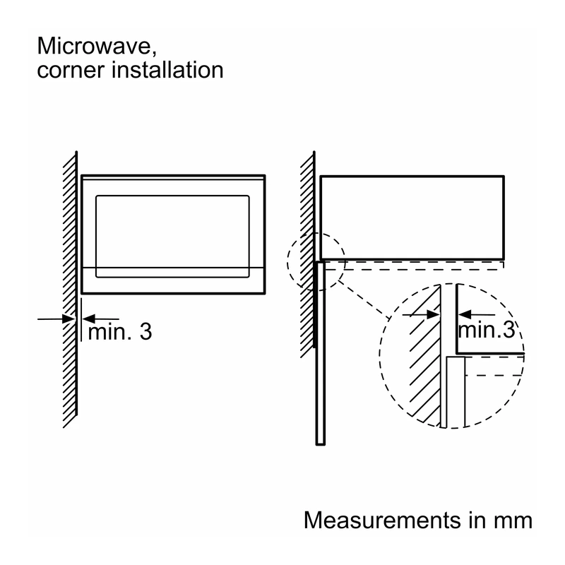 Bosch BFL553MB0B Serie 4 Microwave