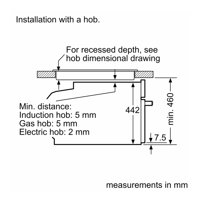 Bosch CSG7361B1 Series 8 Steam Combi