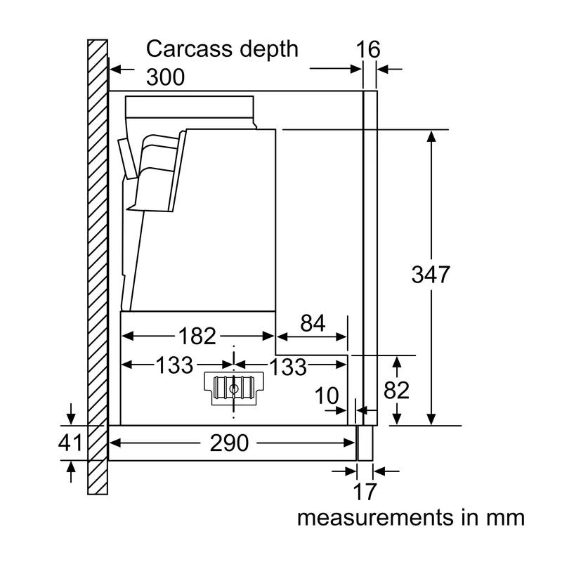Bosch DFS097A51B Serie 4 Telescopic Hood