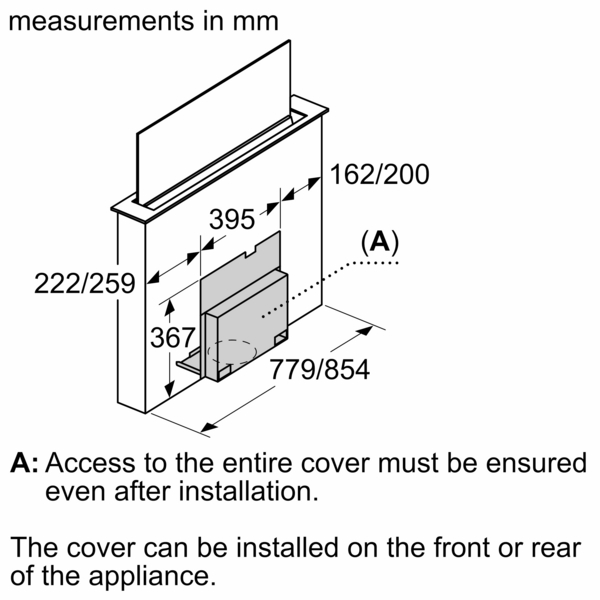 Bosch DSZ1WW1M1 Remote Motor Installation Kit