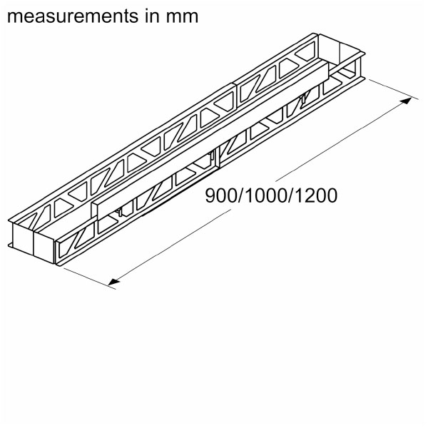 Bosch DSZ8WW1Y2 Seamless Installation Kit 80cm for: DDW88MM60B