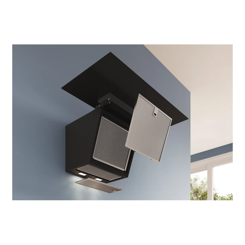 Bosch DWK67PN61B Series 6 Angled Chimney Hood