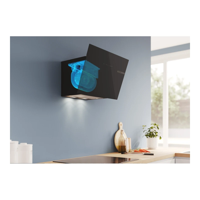 Bosch DWK87PN61B Series 6 Angled Chimney Hood
