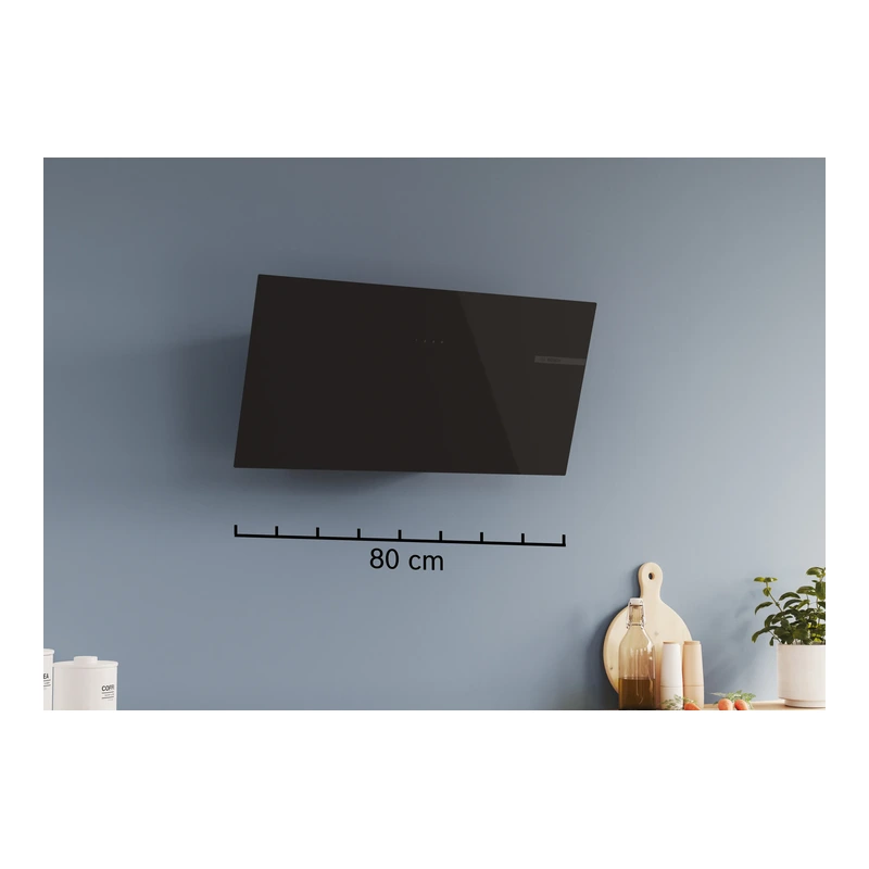 Bosch DWK87PN61B Series 6 Angled Chimney Hood