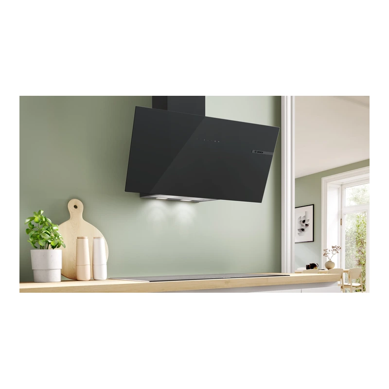 Bosch DWK87PN61B Series 6 Angled Chimney Hood