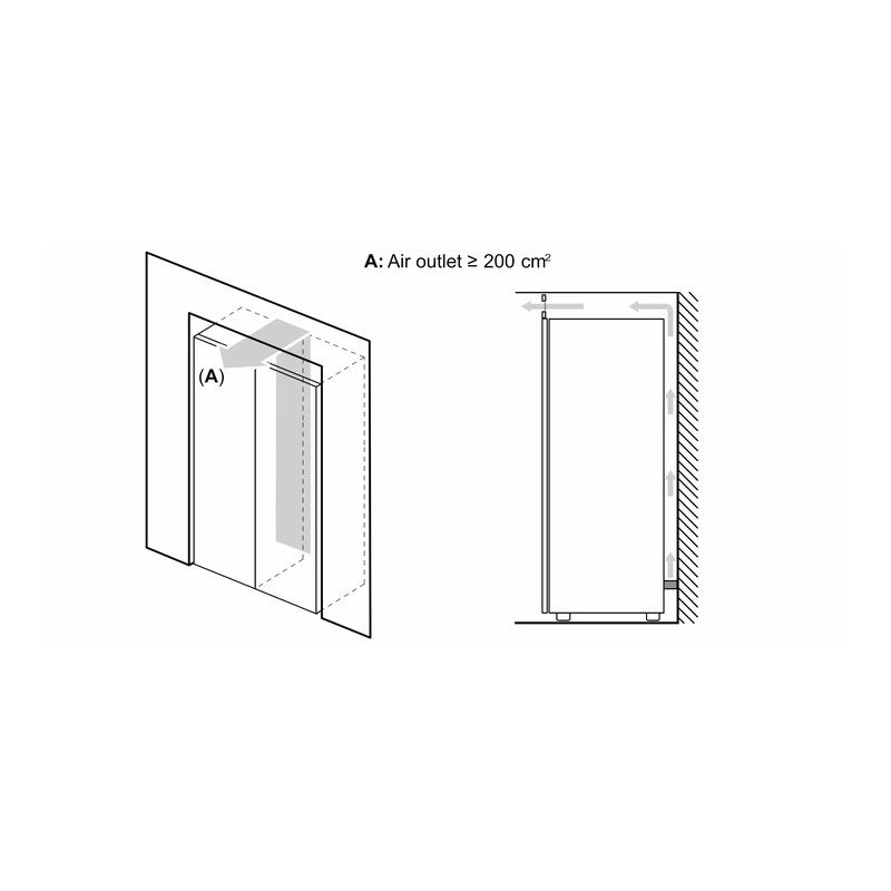 Bosch GSN36VWEPG Series 4 Freezer