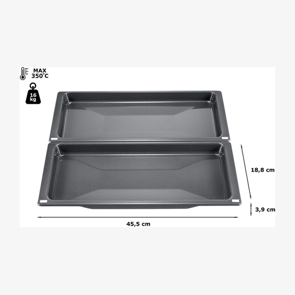 Bosch HEZ530000 Serie 6, 4 Slim Pan Set