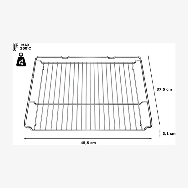 Bosch HEZ634000 Serie 8, 6, 4 Full width wire shelf