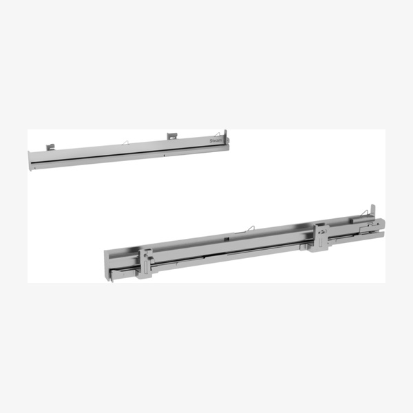 Bosch HEZ638D00 telescopic shelf rails with stop