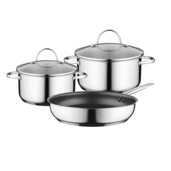 Bosch HEZ9SE030 BergHOFF 3 Piece induction Pan Set