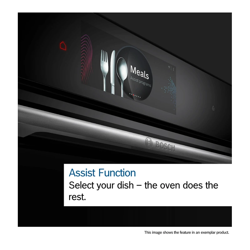 Bosch HMG7764B1B Series 8 Single Oven inc Microwave