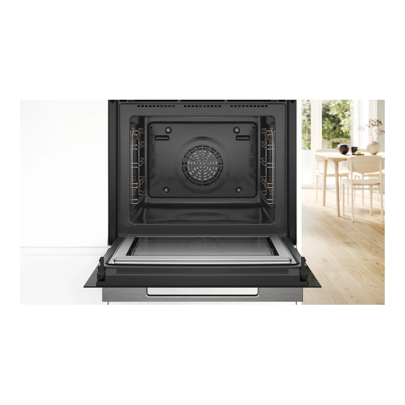 Bosch HMG7764B1B Series 8 Single Oven inc Microwave