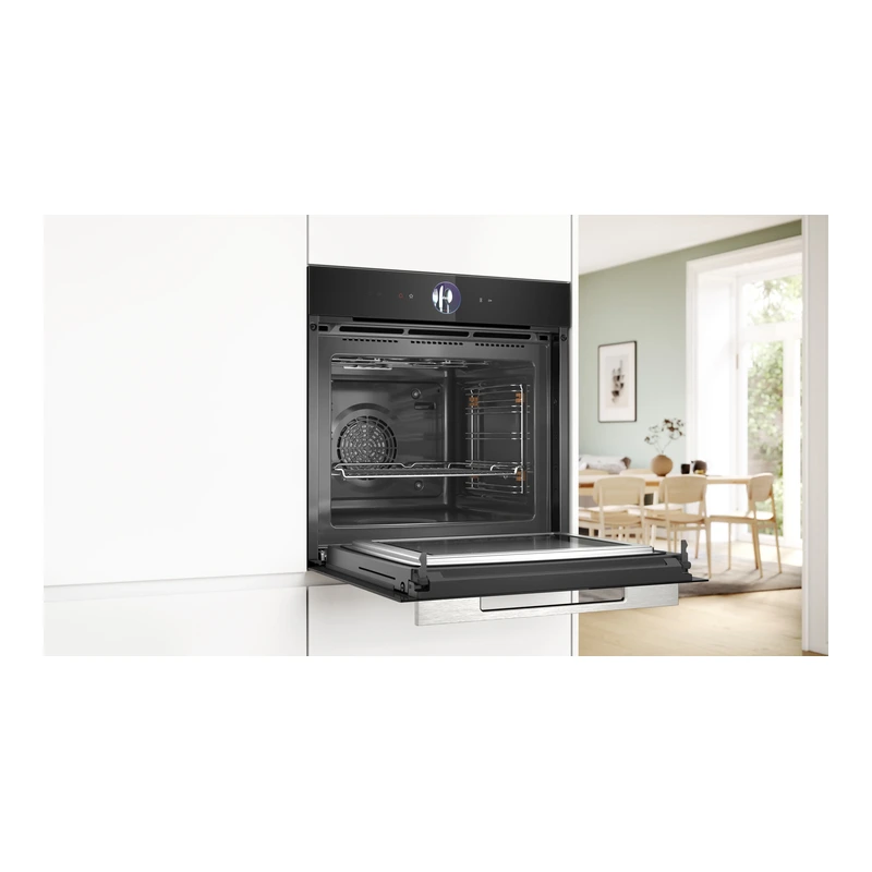 Bosch HMG7764B1B Series 8 Single Oven inc Microwave