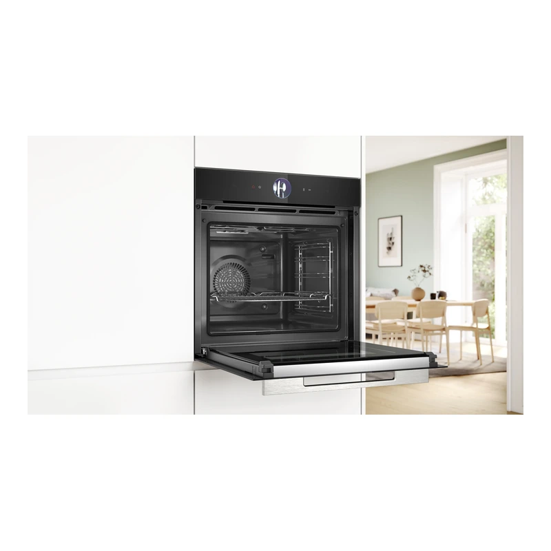 Bosch HRG7764B1B Series 8 Single Oven inc Pulse Steam