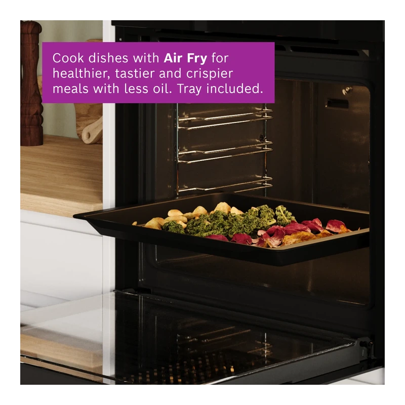 Bosch HSG7364B1B Series 8 Single Oven inc Full Steam