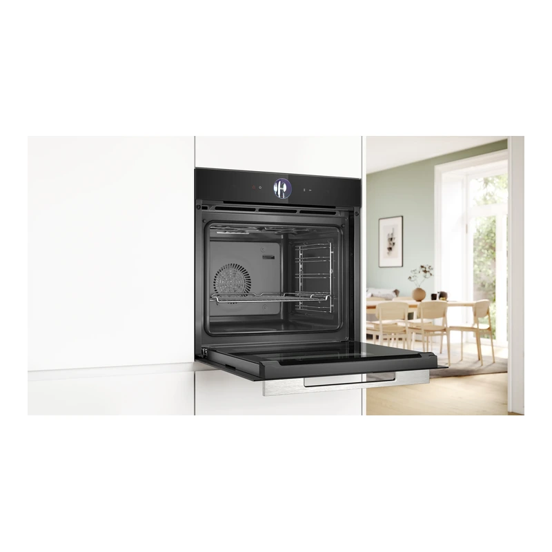 Bosch HSG7364B1B Series 8 Single Oven inc Full Steam