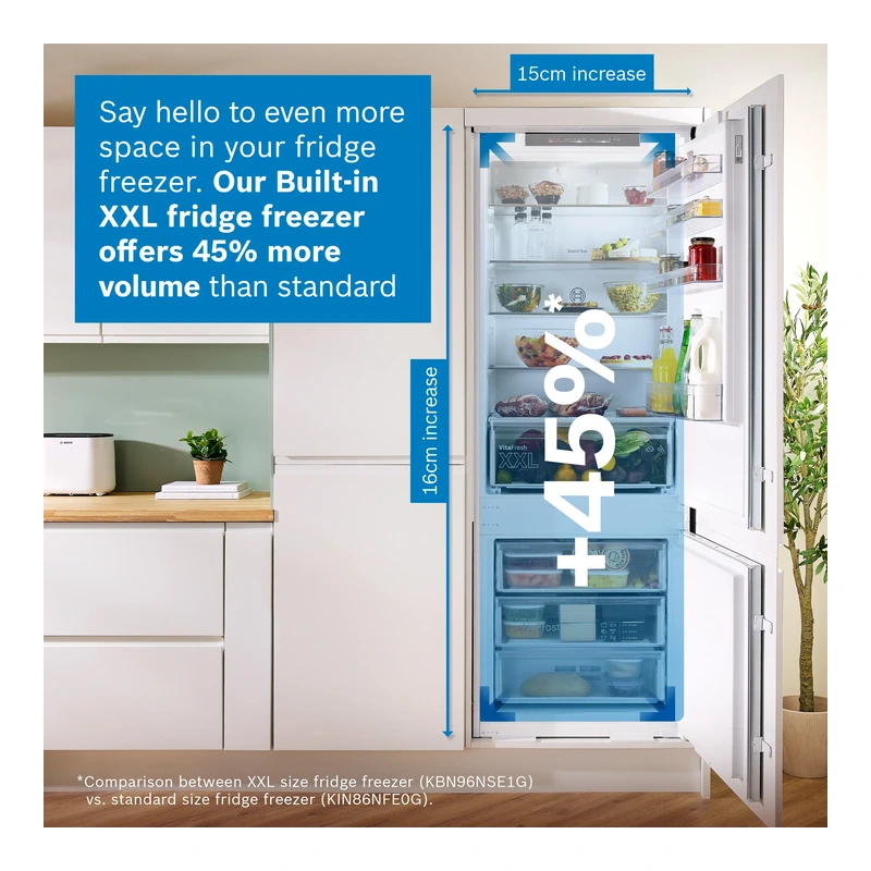 Bosch KBN96NSE1G Series 2 Fridge Freezer