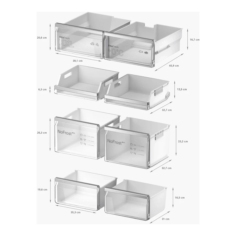 Bosch KFI96APEAG Series 6 Fridge Freezer