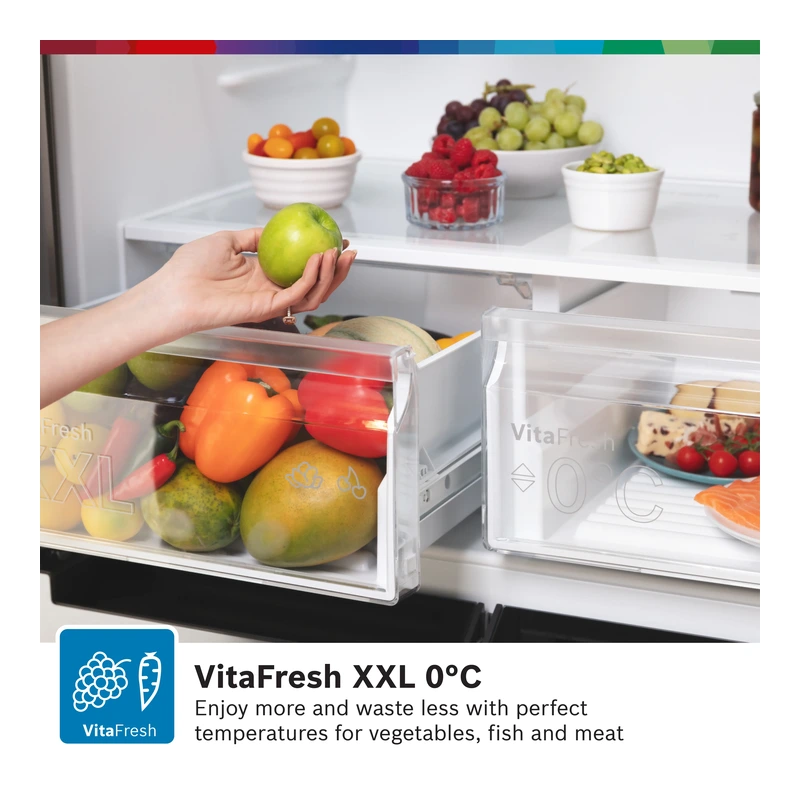 Bosch KFN96VPEAG Serie 4 Fridge Freezer
