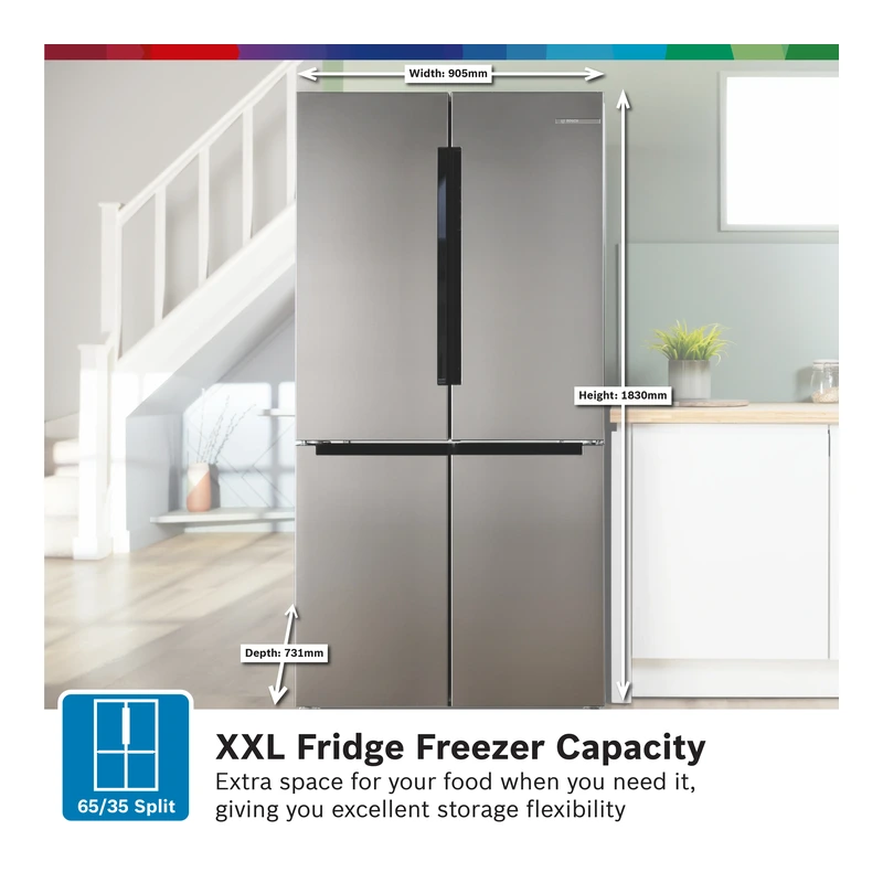 Bosch KFN96VPEAG Serie 4 Fridge Freezer