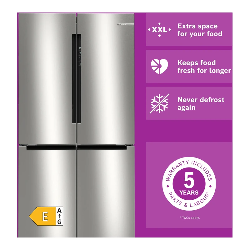 Bosch KFN96VPEAG Serie 4 Fridge Freezer