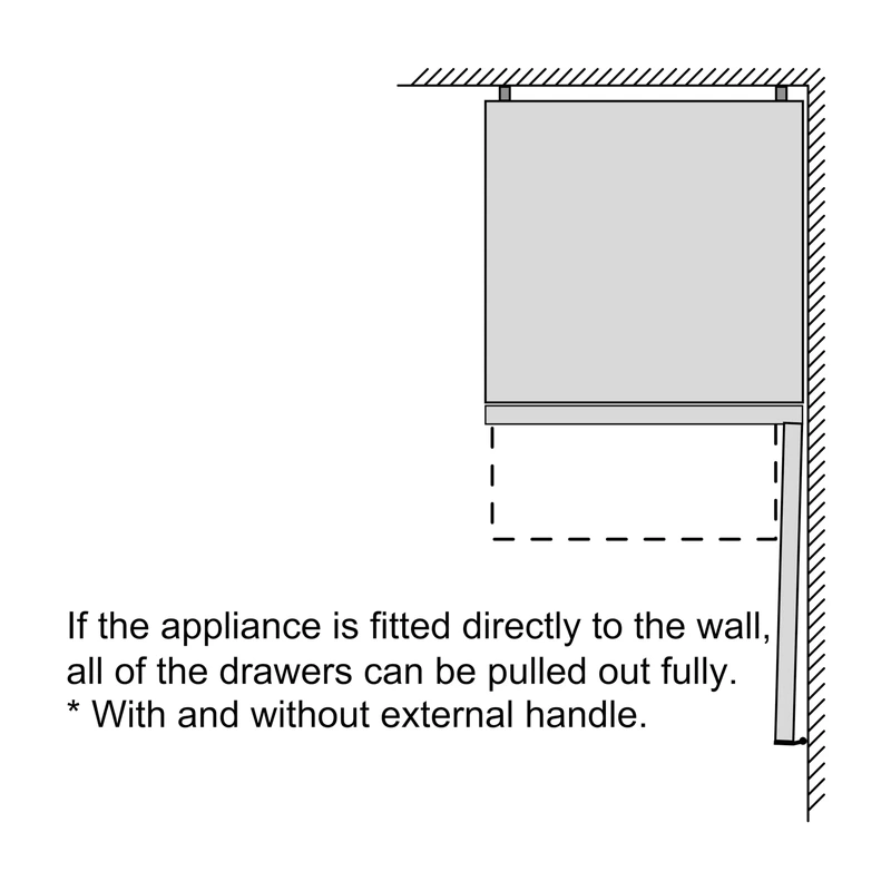 Bosch KGN33NLEBG Series 2 Fridge Freezer